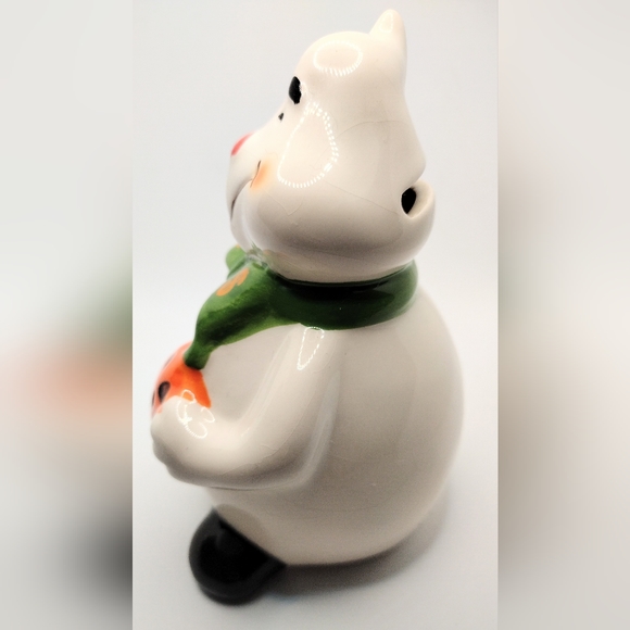 Halloween Ghost Penny Coin Bank 'BOO' Pumpkin Money Ceramic Broom Dollar Bill - Picture 3 of 7